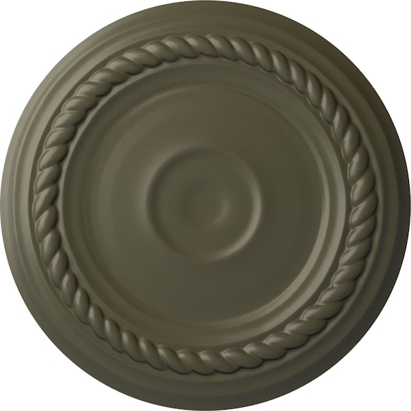Ekena Millwork Small Alexandria Ceiling Medallion (Fits Canopies up to 4 5/8"), 7 7/8"OD x 3/4"P, Witch Hazel CM07ALWHF - main